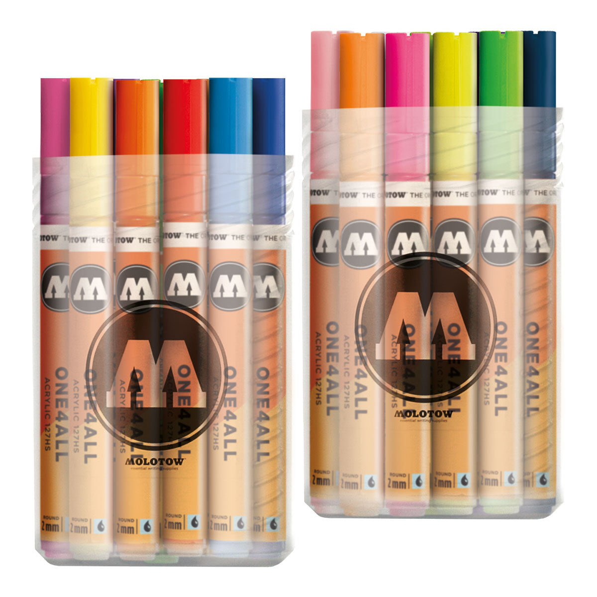 Molotow ONE4ALL 127HS 20 Set Main Kit 1 & 2