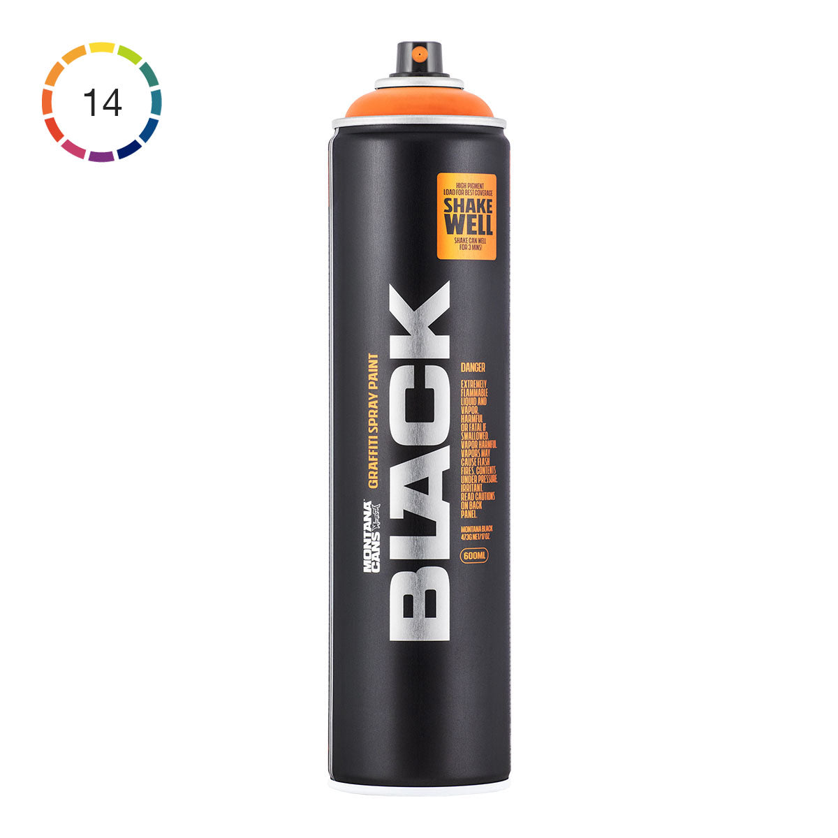 Montana BLACK Spray Paint 600ml – UNFADE