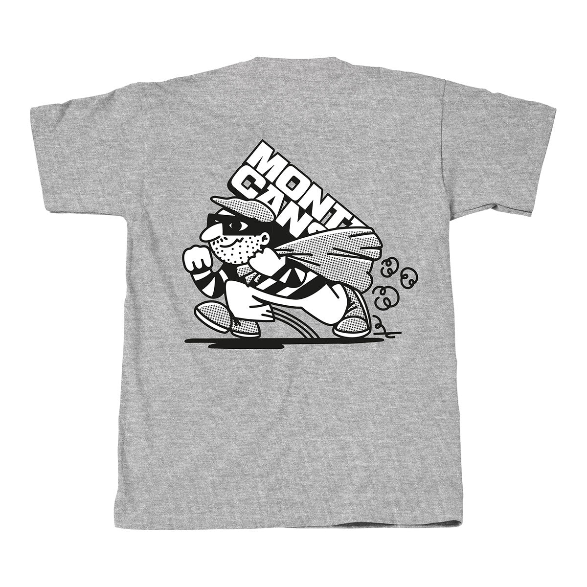 Montana Cans Burglar T-Shirt Grey