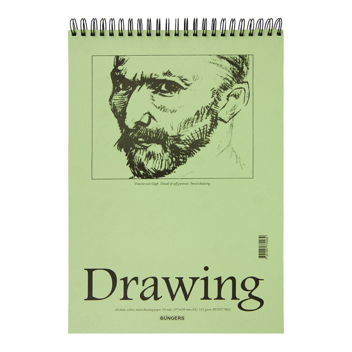Büngers Drawing Pad A3 135g 40 sheets - image 1