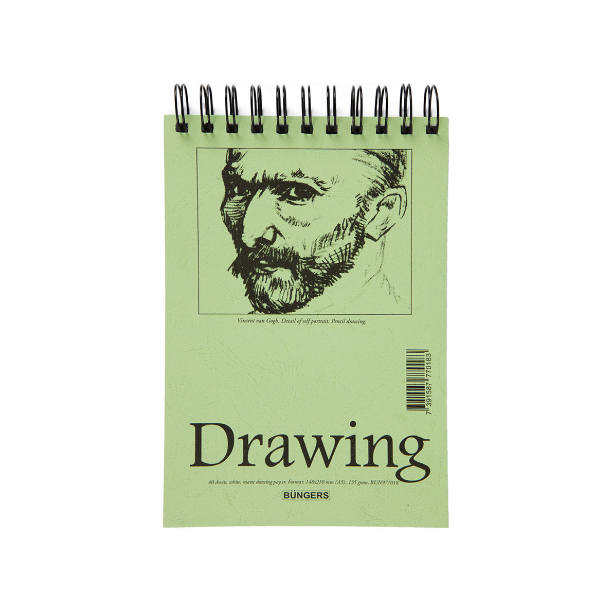 Büngers Drawing Pad A5 135g 40 sheets - image 1