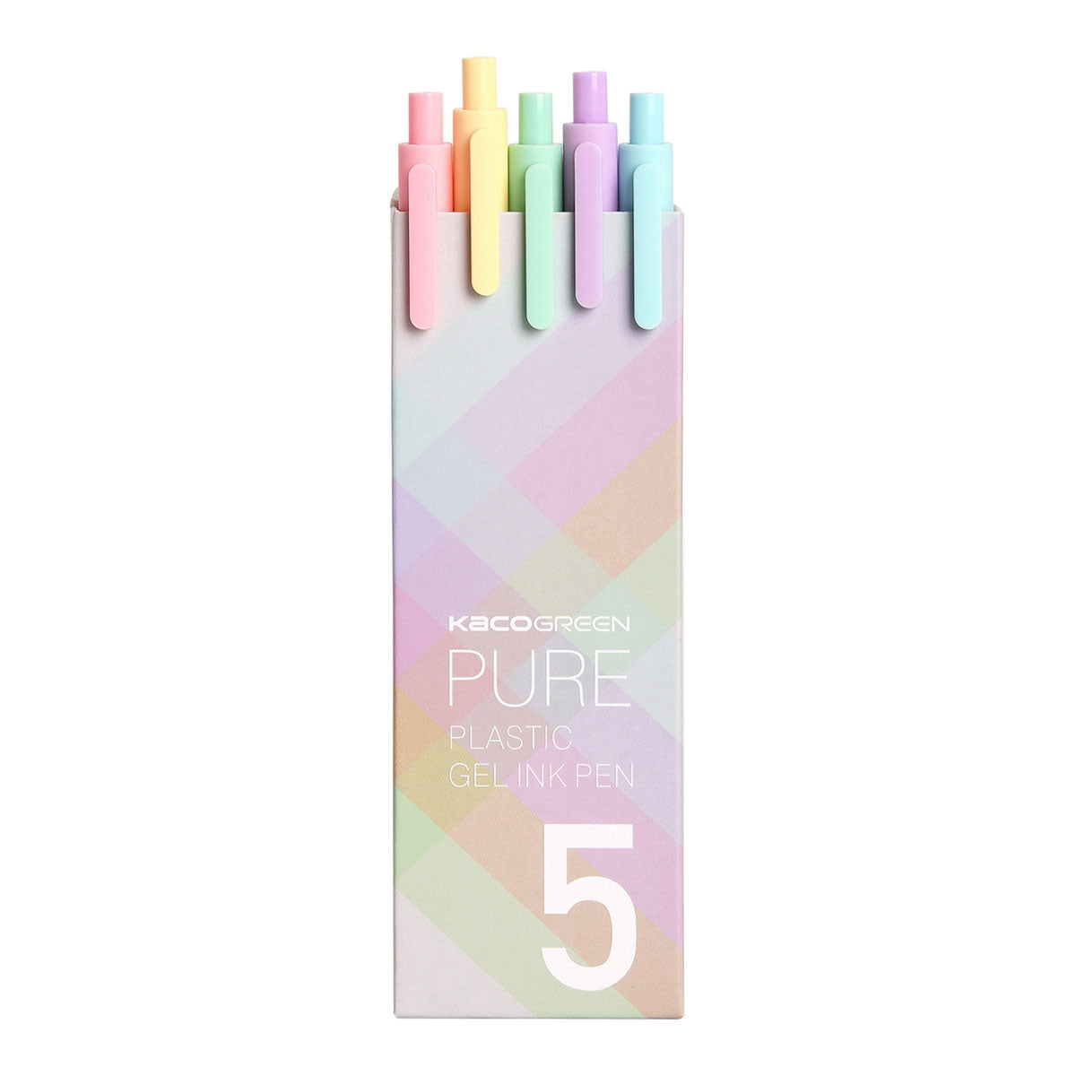 KACO Pure Soft Touch Gel Pen 0.5 mm 5 set Macarons