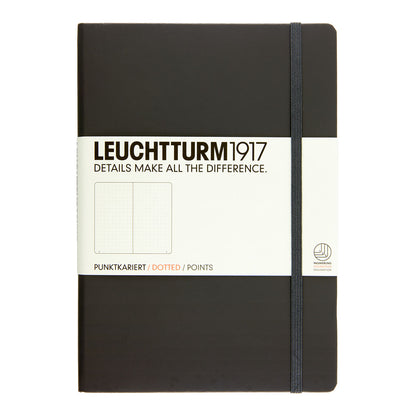 Leuchtturm1917 Notebook A5 Hard Cover, Dotted