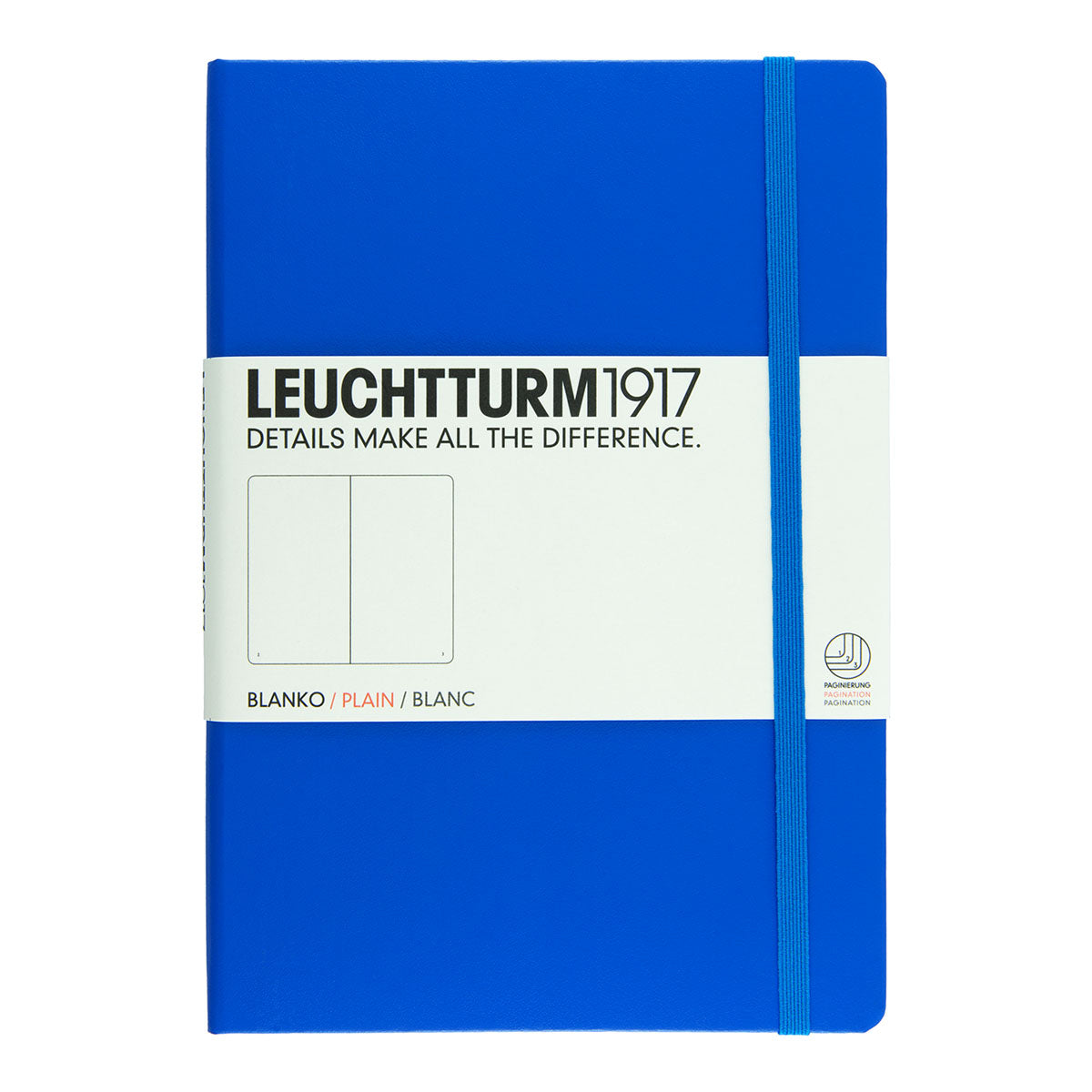 Leuchtturm1917 Notebook A5 Hard Cover, Plain