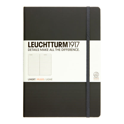 Leuchtturm1917 Notebook A5 Hard Cover, Ruled