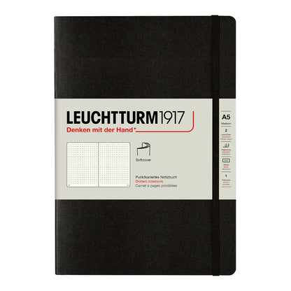 Leuchtturm1917 Notebook A5 Soft Cover, Dotted