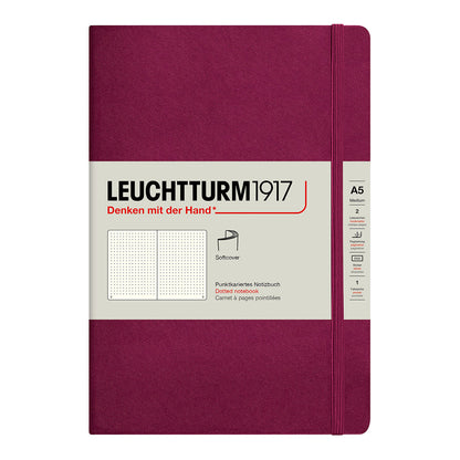 Leuchtturm1917 Notebook A5 Soft Cover, Dotted