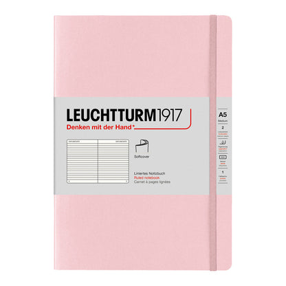 Leuchtturm1917 Notebook A5 Soft Cover, Ruled