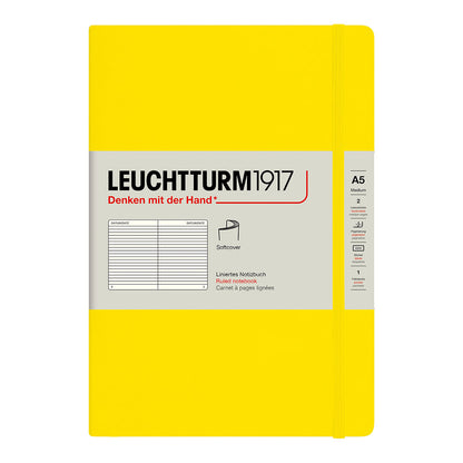 Leuchtturm1917 Notebook A5 Soft Cover, Ruled