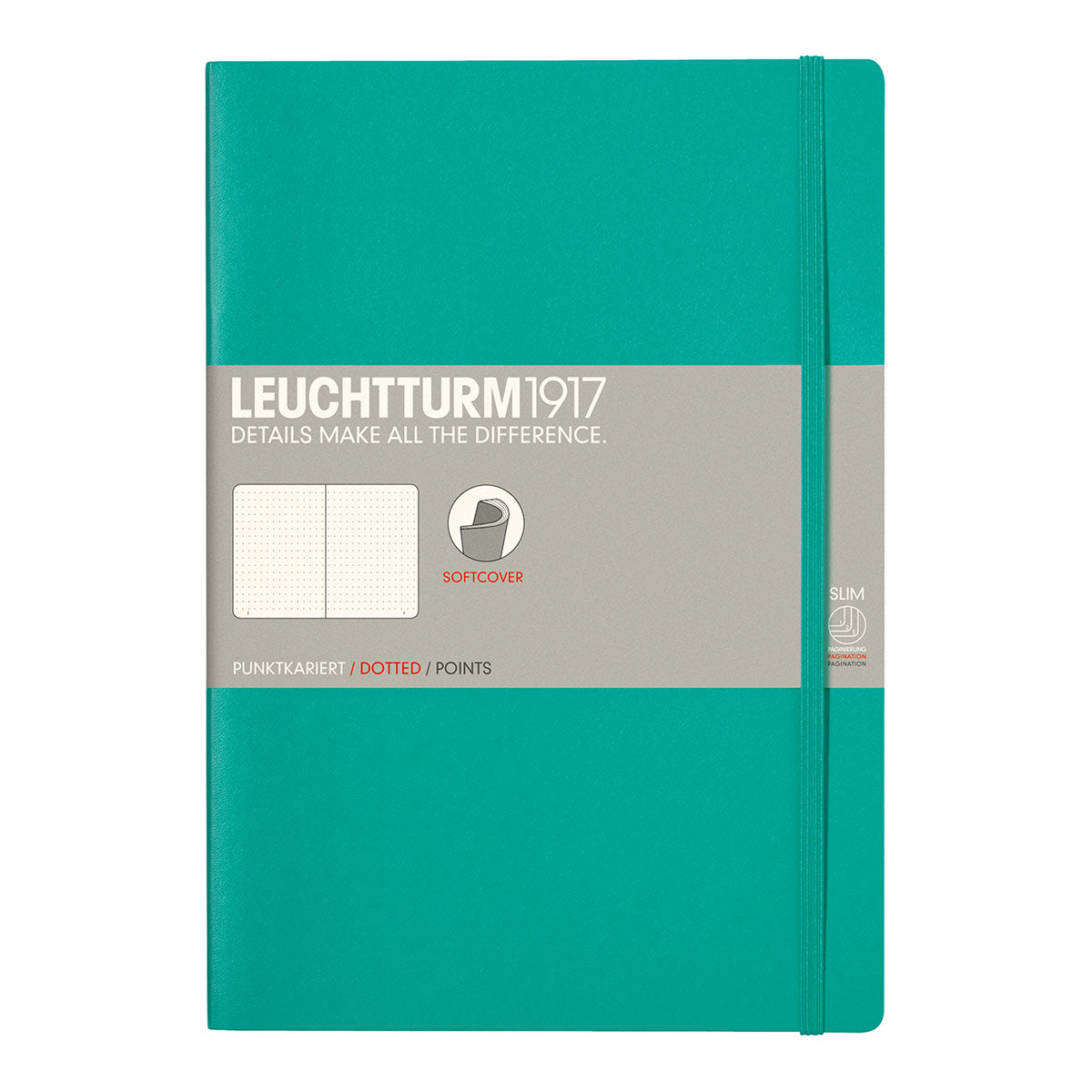 Leuchtturm1917 Notebook B5 Soft Cover, Dotted