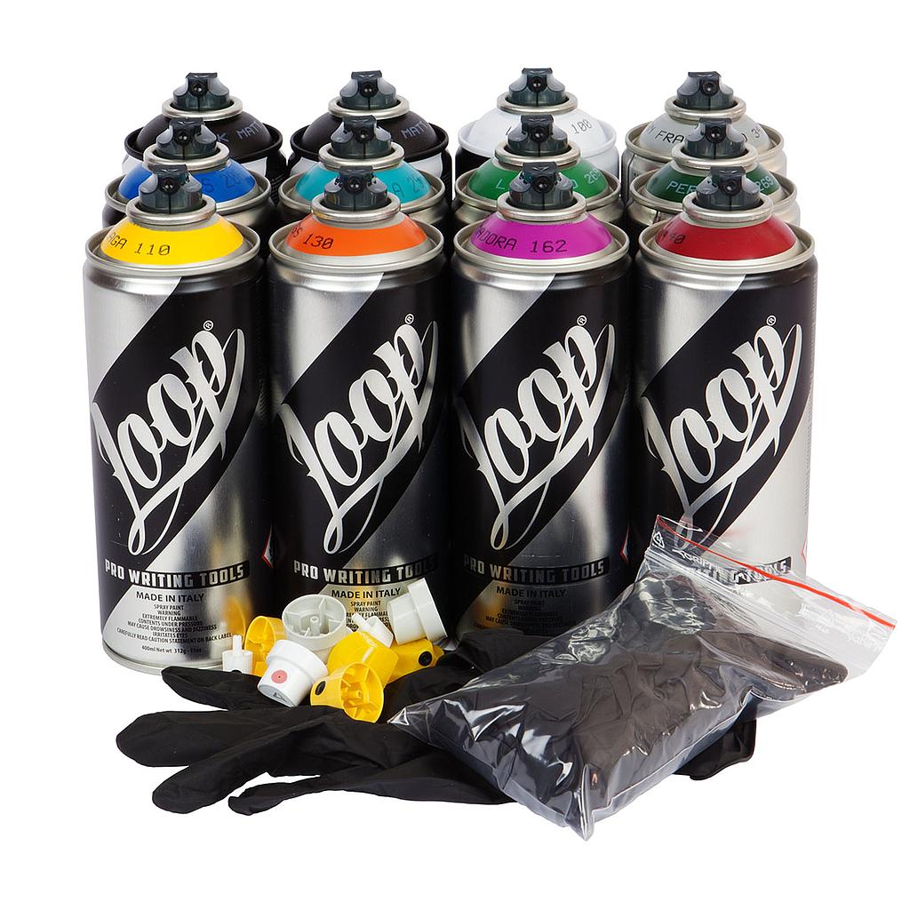 Loop Spray Paint 400ml 12-Pack, B