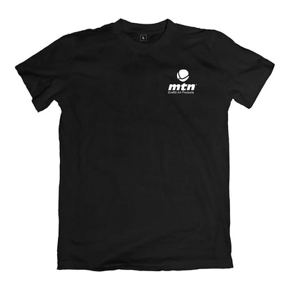 MTN Basic Logo Front/Back Black Tee