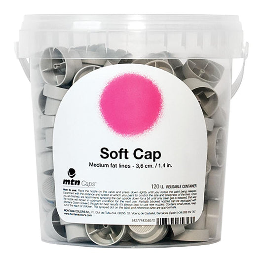 MTN Blue Soft Cap Bucket, 120 Caps