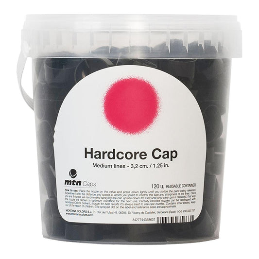 MTN Hardcore Cap Bucket, 120 Caps