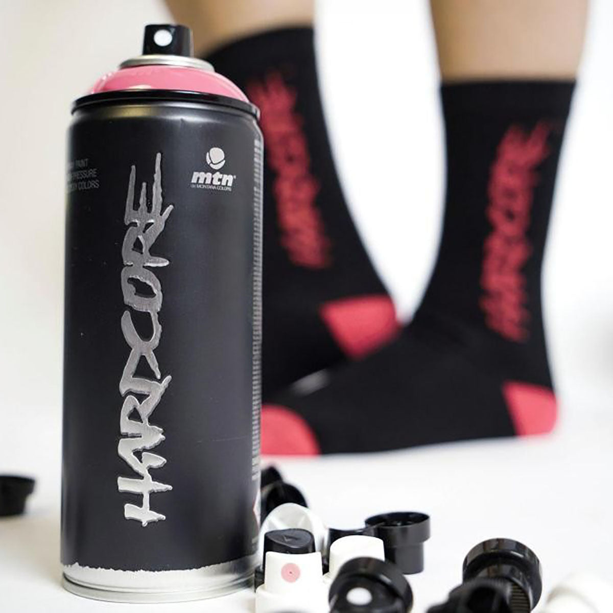 MTN Socks Hardcore Black