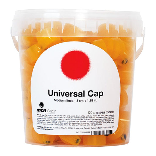 MTN Yellow Banana Universal Cap Bucket, 120 Caps