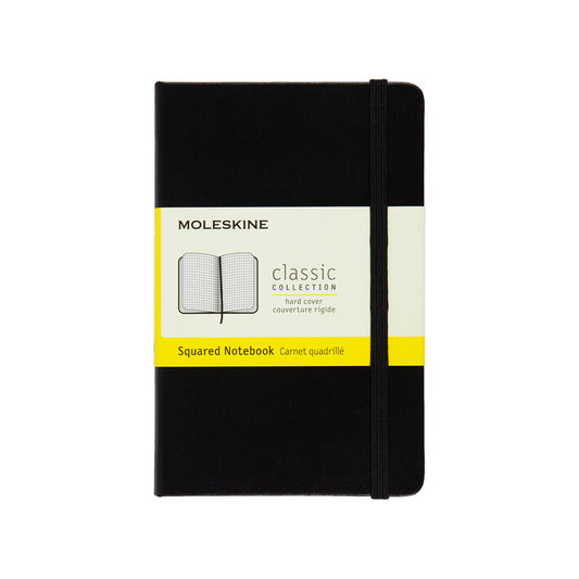 Moleskine Classic Pocket Notebook Hard Cover Squared