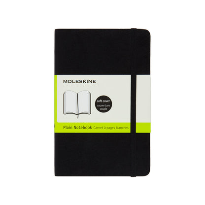 Moleskine Classic Pocket Notebook Soft Cover Plain