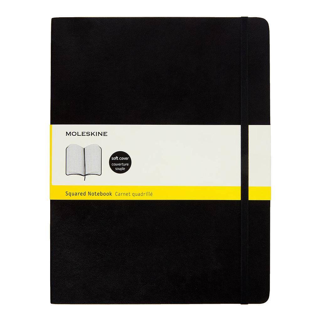 Moleskine Classic X-Large Notebook Soft Cover Squared