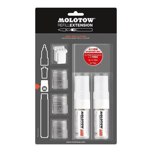 Molotow 411EM Refill Extension Starter Kit