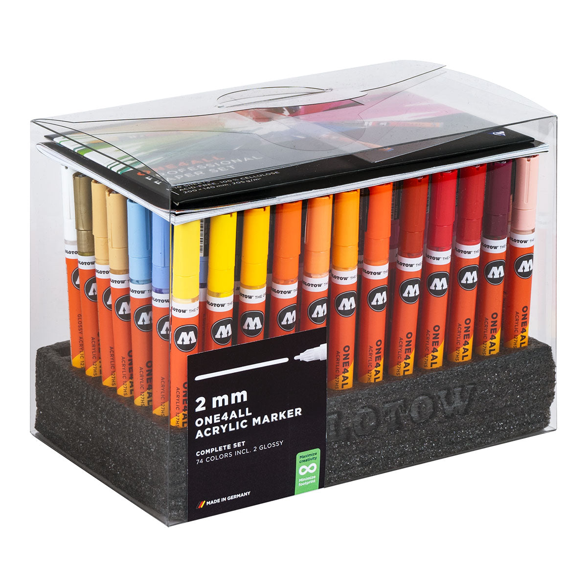 Molotow ONE4ALL 127HS Display 74 Set Complete