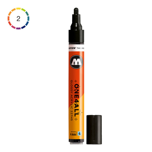 Molotow ONE4ALL 227HS Marker, 4 mm Glossy