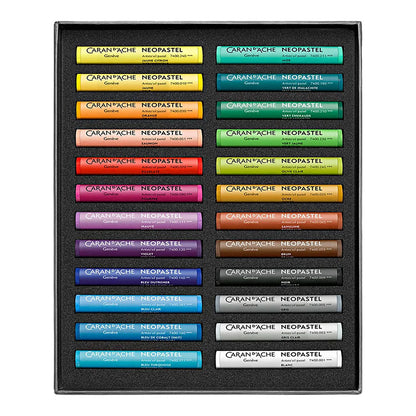 Caran d'Ache Neopastel Oil Pastel Crayons 24 set