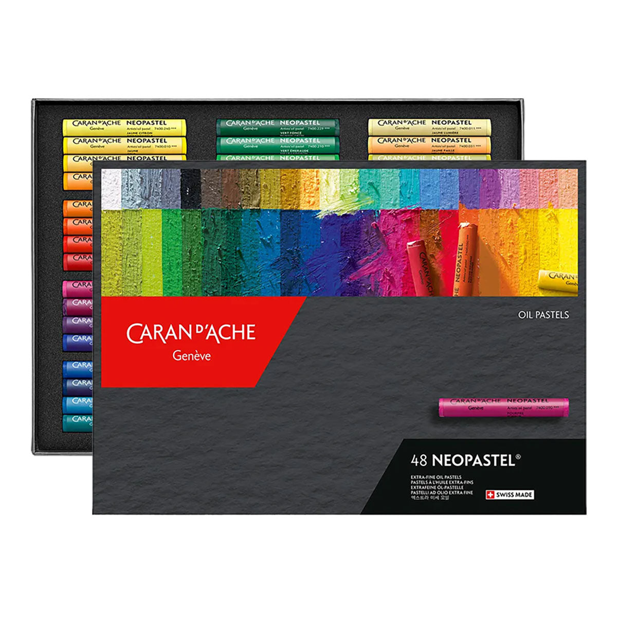 Caran d'Ache Neopastel Oil Pastel Crayons 48 set