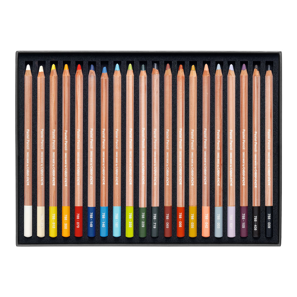 Caran d'Ache Pastel Coloured Pencils 20 Set