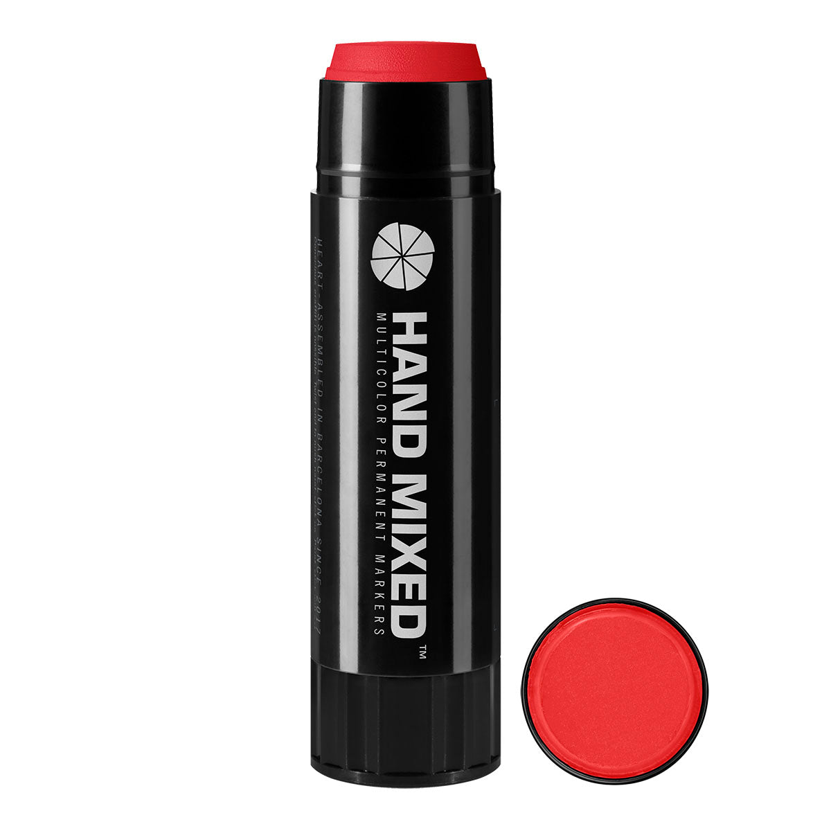 HAND MIXED Solid Paint Marker Fat, Red