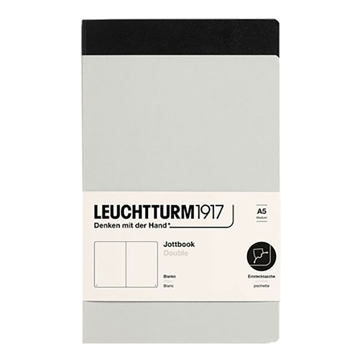 Leuchtturm1917 Jottbook A5 Pack of 2, Plain