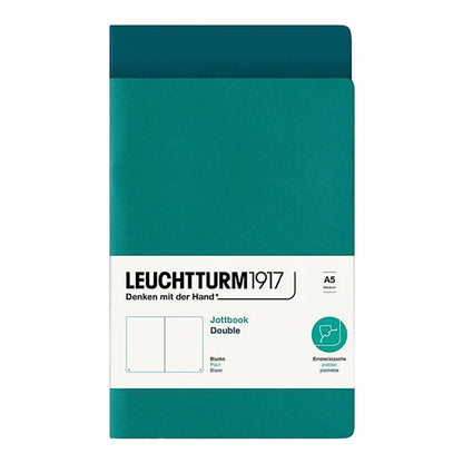 Leuchtturm1917 Jottbook A5 Pack of 2, Plain