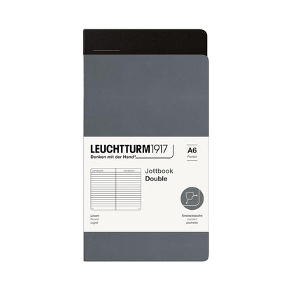 Leuchtturm1917 Jottbook A6 Pack of 2, Ruled