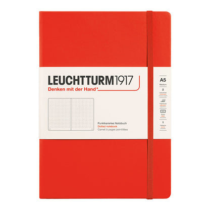 Leuchtturm1917 Notebook A5 Hard Cover, Dotted