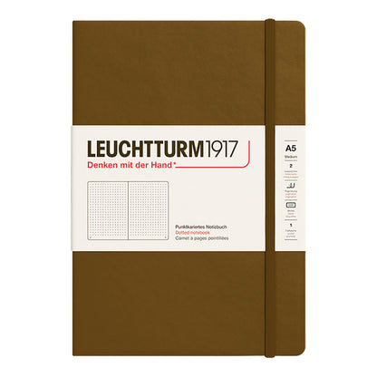 Leuchtturm1917 Notebook A5 Hard Cover, Dotted