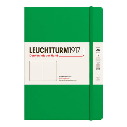 Leuchtturm1917 Notebook A5 Hard Cover, Plain