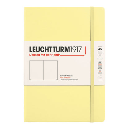 Leuchtturm1917 Notebook A5 Hard Cover, Plain