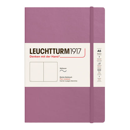 Leuchtturm1917 Notebook A5 Soft Cover, Plain