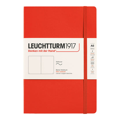 Leuchtturm1917 Notebook A5 Soft Cover, Plain