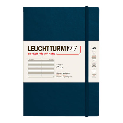 Leuchtturm1917 Notebook A5 Soft Cover, Ruled