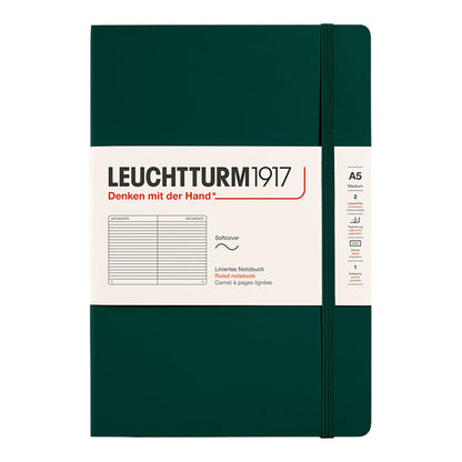 Leuchtturm1917 Notebook A5 Soft Cover, Ruled