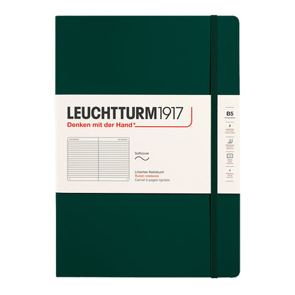 Leuchtturm1917 Notebook B5 Soft Cover, Ruled