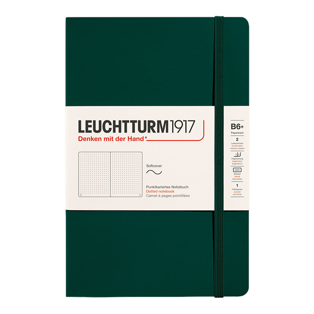 Leuchtturm1917 Notebook B6+ Soft Cover, Dotted