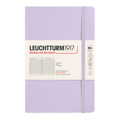 Leuchtturm1917 Notebook B6+ Soft Cover, Ruled