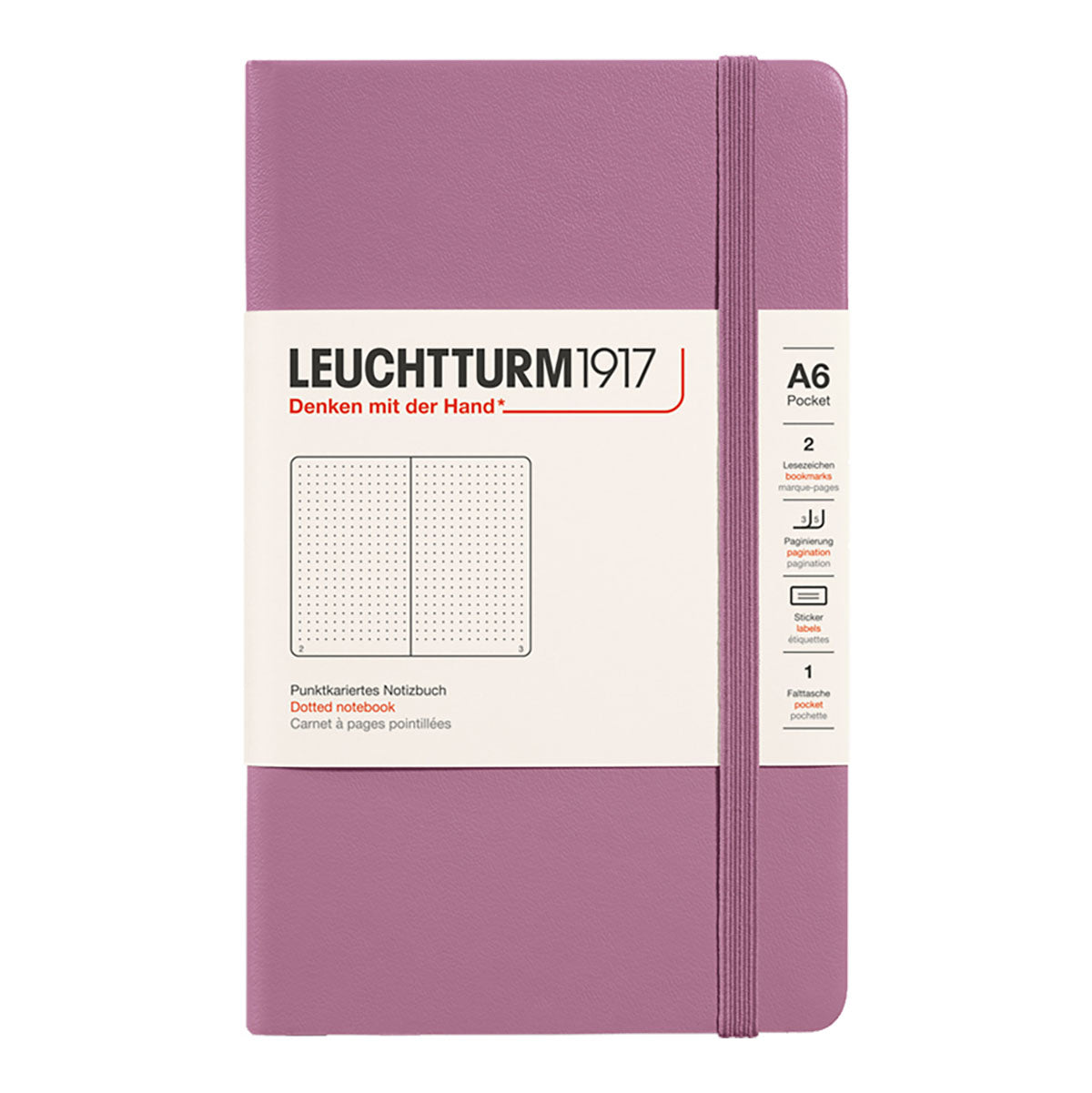 Leuchtturm1917 Pocket Notebook A6, Dotted