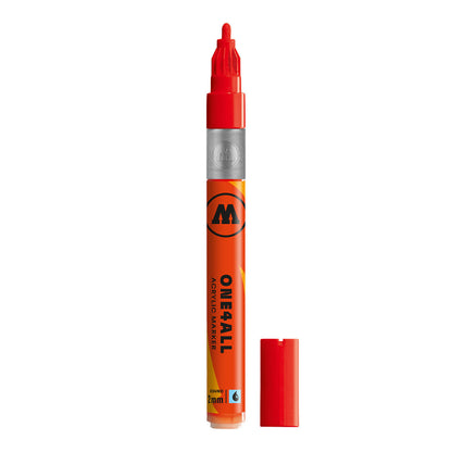 Molotow ONE4ALL 127HS Marker, 2 mm - 013 Traffic Red