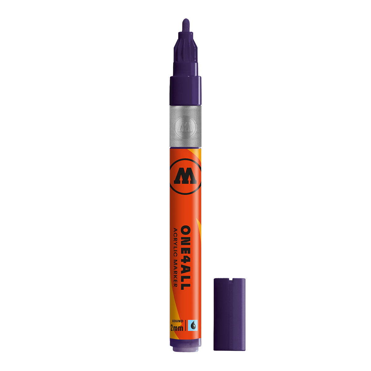 Molotow ONE4ALL 127HS Marker, 2 mm - 043 Violet Dark