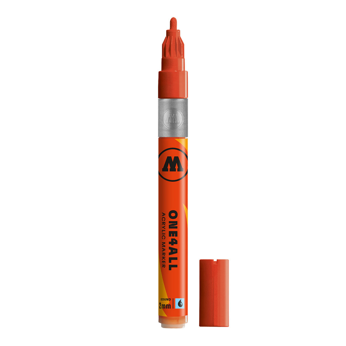 Molotow ONE4ALL 127HS Marker, 2 mm - 242 Vermilion