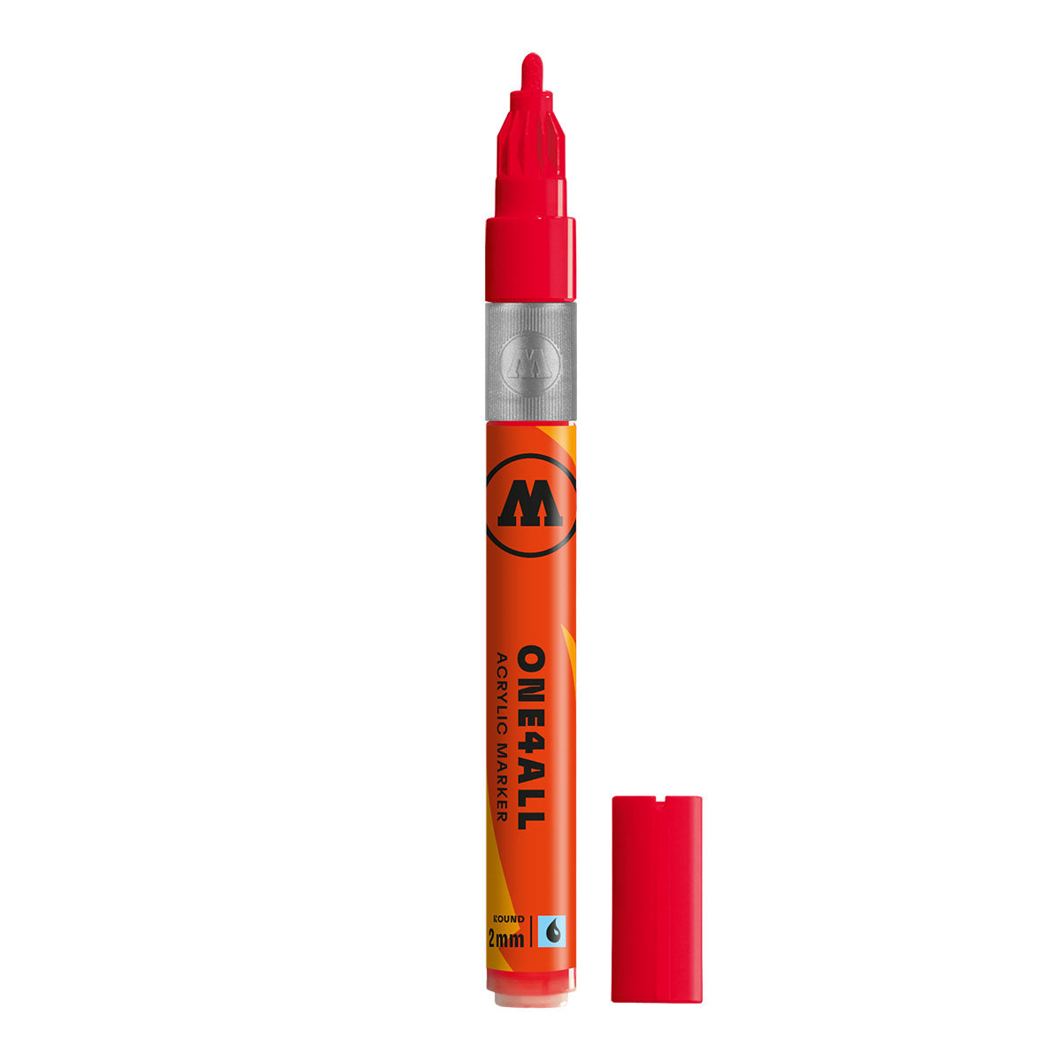 Molotow ONE4ALL 127HS Marker, 2 mm - 243 Cherry Red