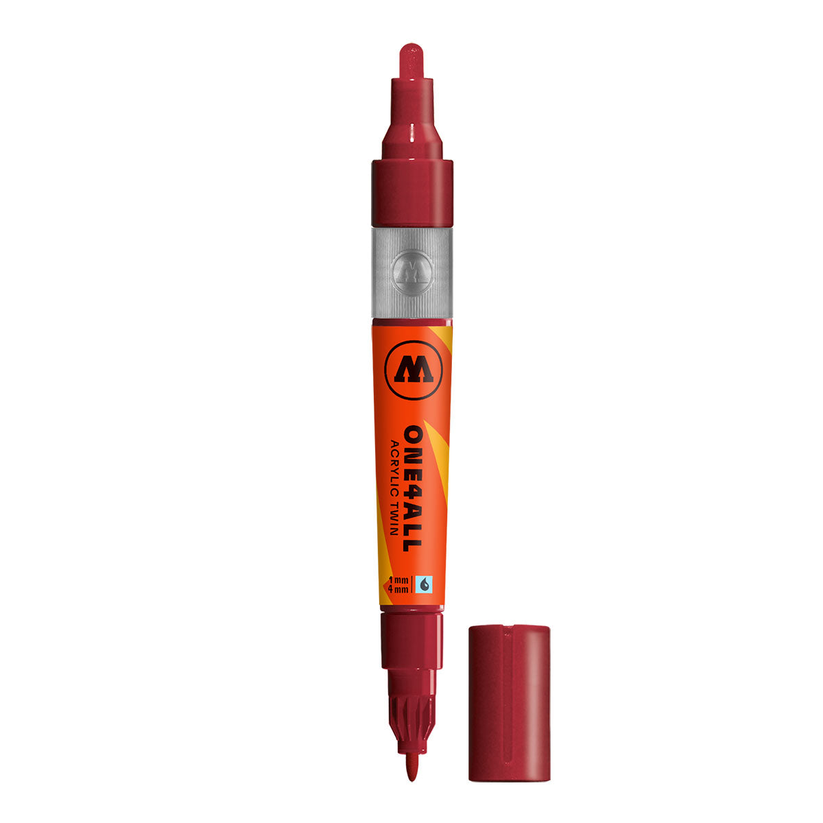 Molotow ONE4ALL Acrylic Twin Marker - 086 Burgundy